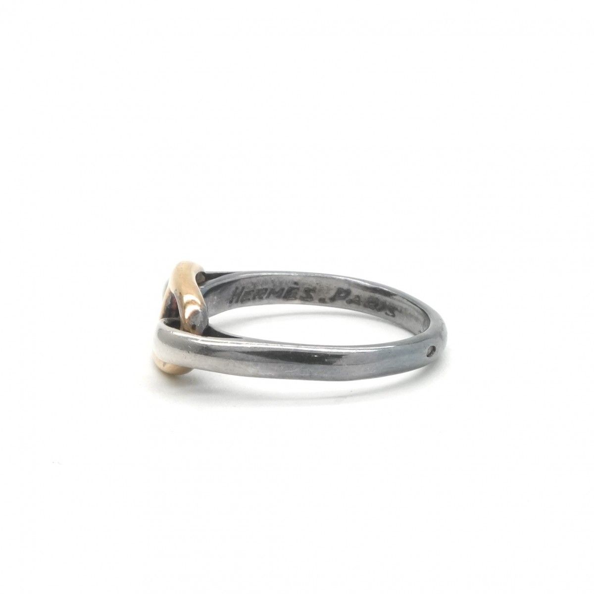 Hermes Chaine D'ancre Ring 925/750 Silver — view 3