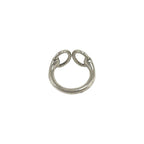 Hermes Vintage Nausicaa Ring 925 Sterling Silver — view 6