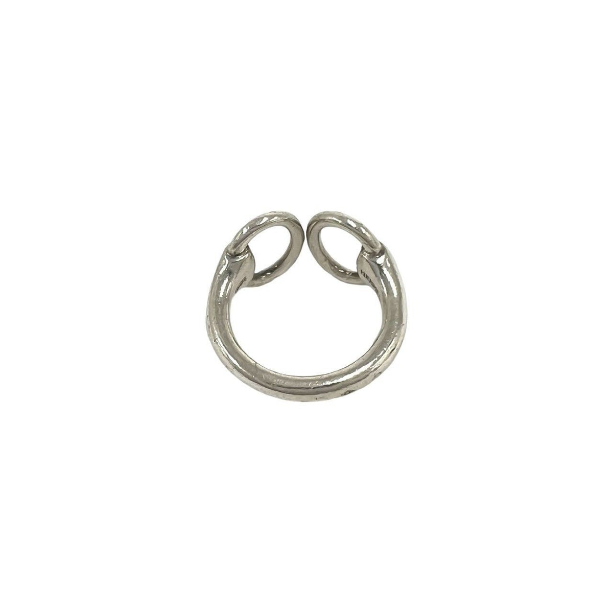 Hermes Vintage Nausicaa Ring 925 Sterling Silver — view 6