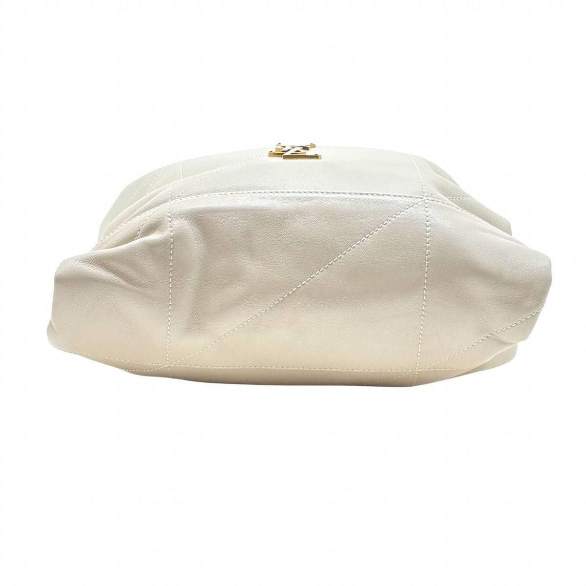 Saint Laurent Jamie Chain Shoulder Ivory Lambskin Bag — view 4