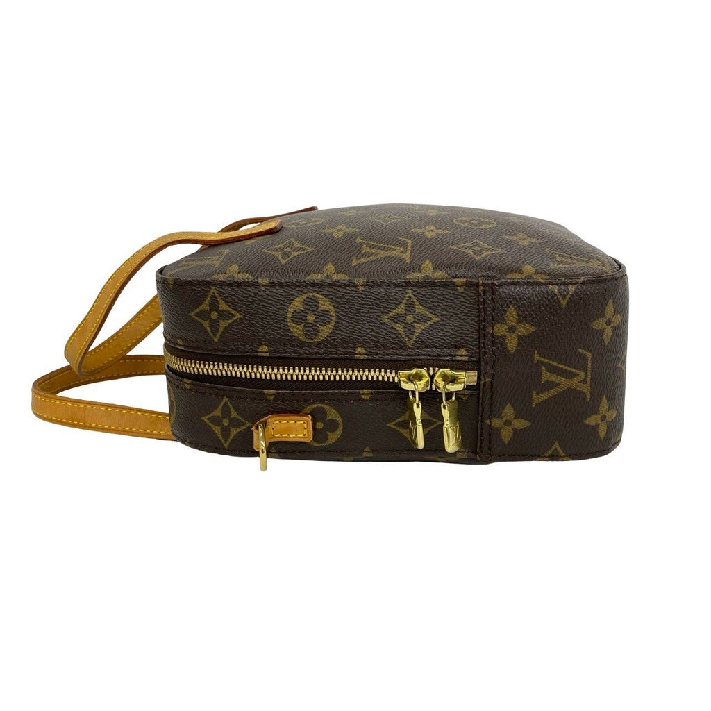 Louis Vuitton Spontini Monogram Leather 2-Way Shoulder Bag Brown — view 5