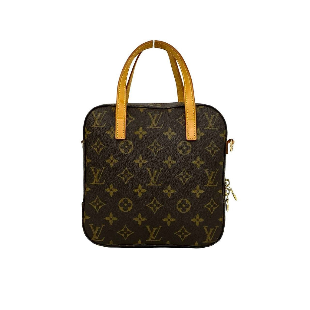 Louis Vuitton Spontini Monogram Leather 2-Way Shoulder Bag Brown — view 3