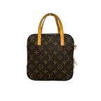 Louis Vuitton Spontini Monogram Leather 2-Way Shoulder Bag Brown — view 3