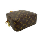 Louis Vuitton Spontini Monogram Leather 2-Way Shoulder Bag Brown — view 7