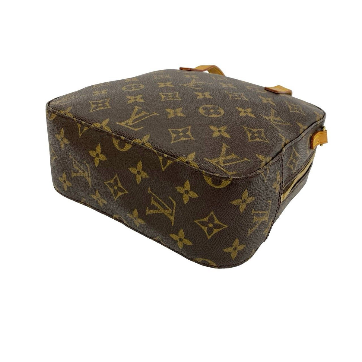 Louis Vuitton Spontini Monogram Leather 2-Way Shoulder Bag Brown — view 8