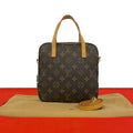 Louis Vuitton Spontini Monogram Leather 2-Way Shoulder Bag Brown