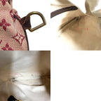 Louis Vuitton Tote Francoise Monogram Mini Canvas Cerise — view 8