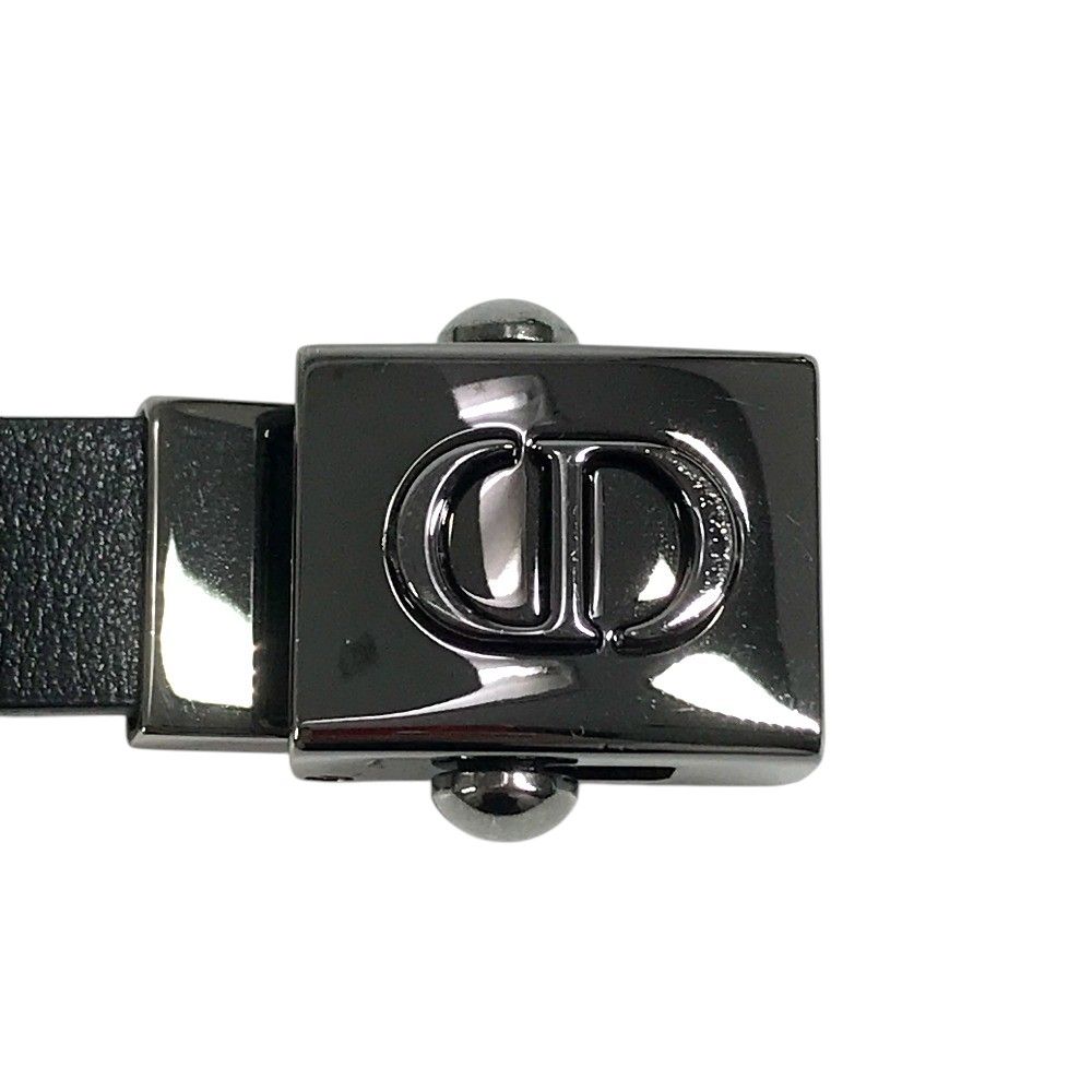 Dior Belt CD Logo Leather — view 2