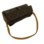 Louis Vuitton Viva-Cite MM Monogram Leather Shoulder Bag Brown — view 4