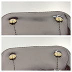 Louis Vuitton Monogram Vernis Long Beach MM Tote Purple — view 6