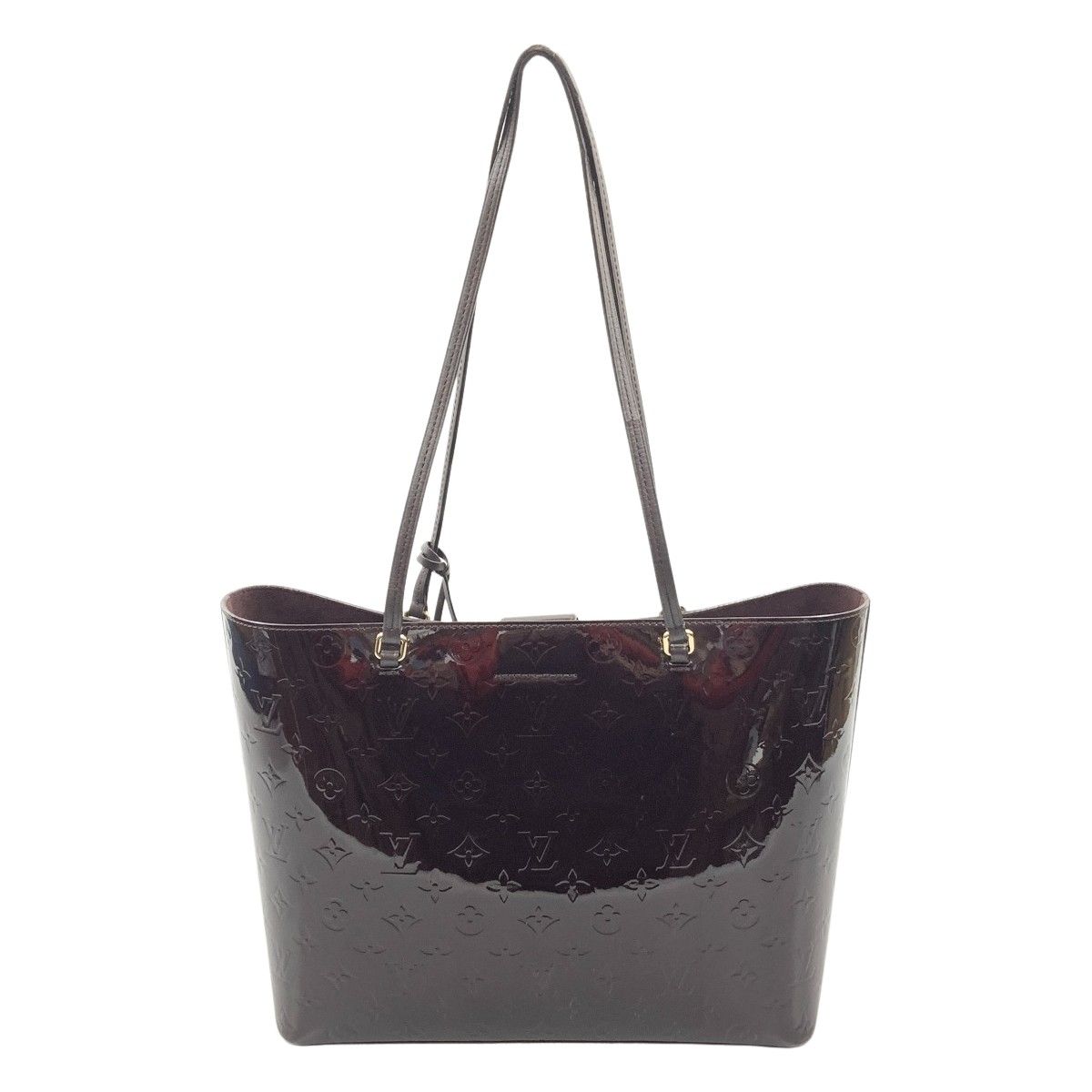 Louis Vuitton Monogram Vernis Long Beach MM Tote Purple — view 2