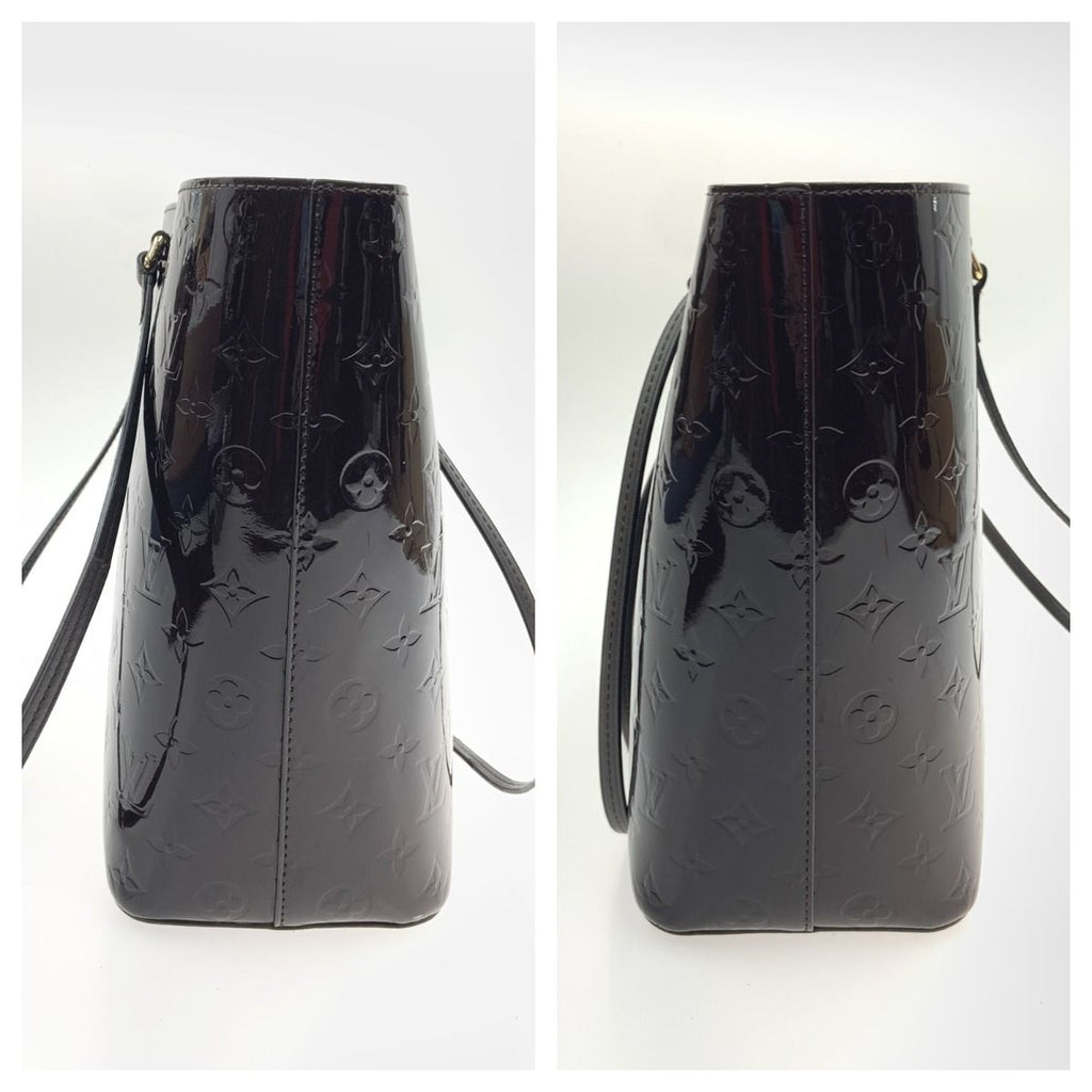 Louis Vuitton Monogram Vernis Long Beach MM Tote Purple — view 3