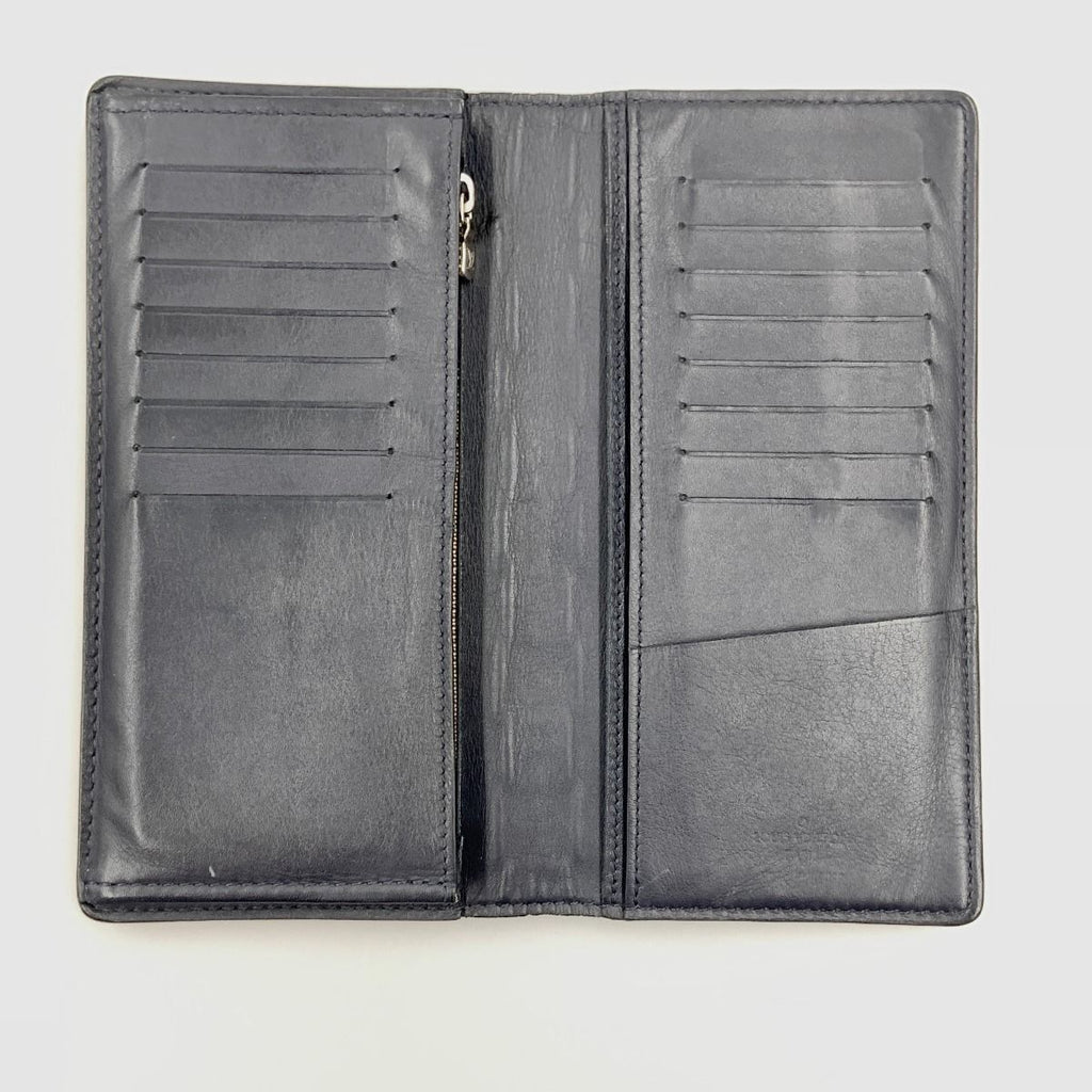 Louis Vuitton Damier Infini Portefeuille Brazza Bifold Wallet Black — view 4