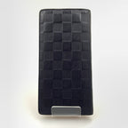Louis Vuitton Damier Infini Portefeuille Brazza Bifold Wallet Black — view 2