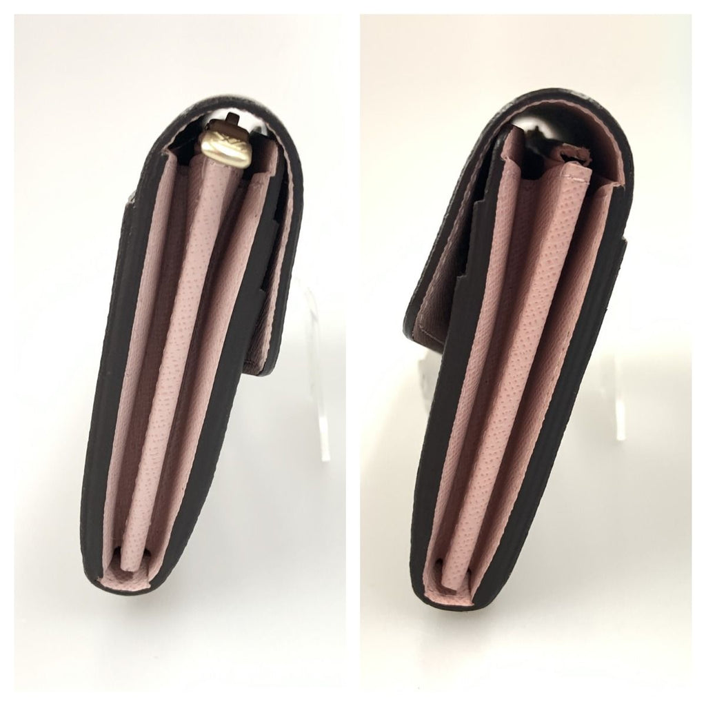 Louis Vuitton Monogram Portefeuille Sarah Bifold Wallet Brown Pink — view 6