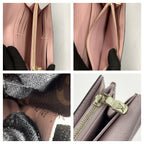 Louis Vuitton Monogram Portefeuille Sarah Bifold Wallet Brown Pink — view 7