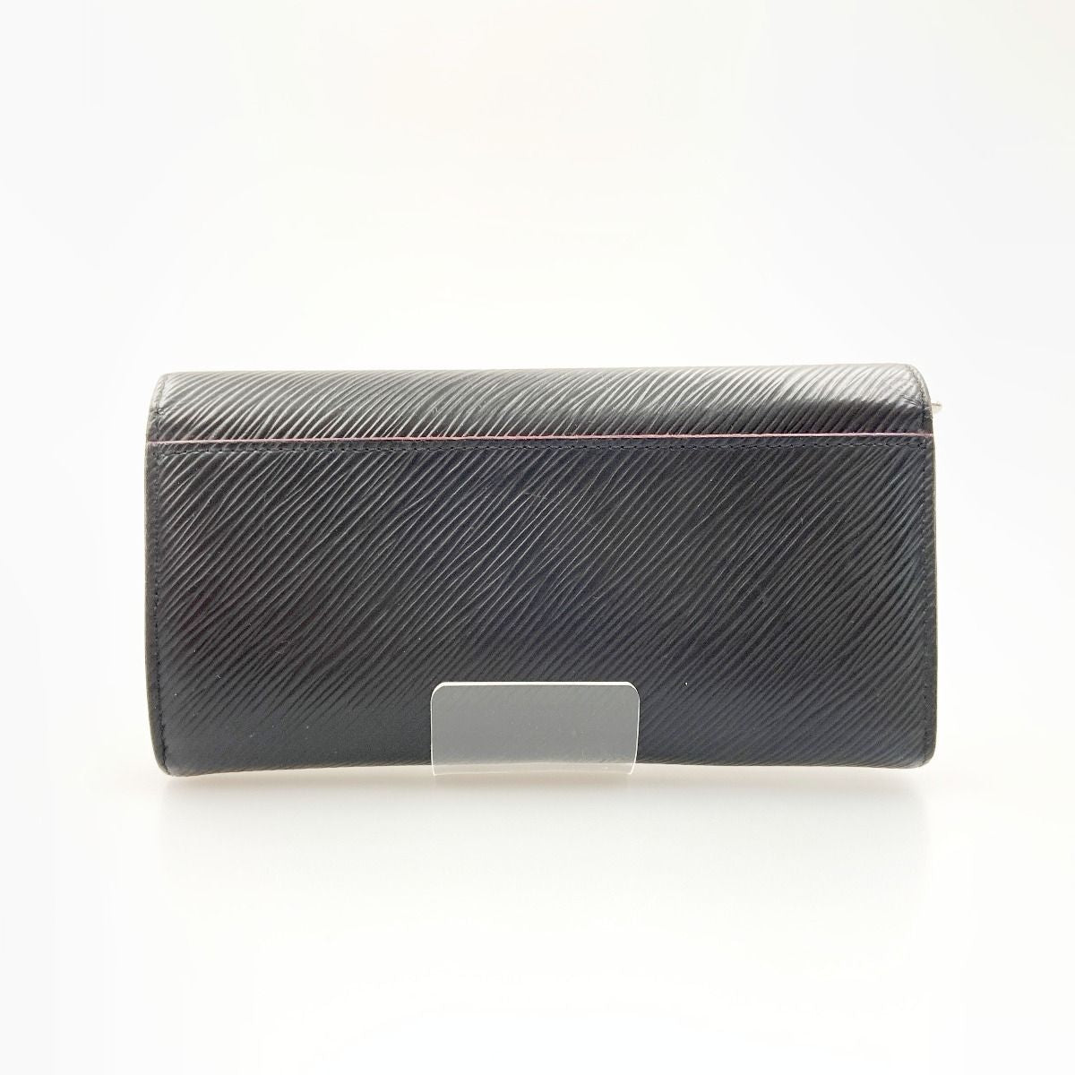 Louis Vuitton Epi Portefeuille Sarah Bifold Wallet Black Pink — view 2