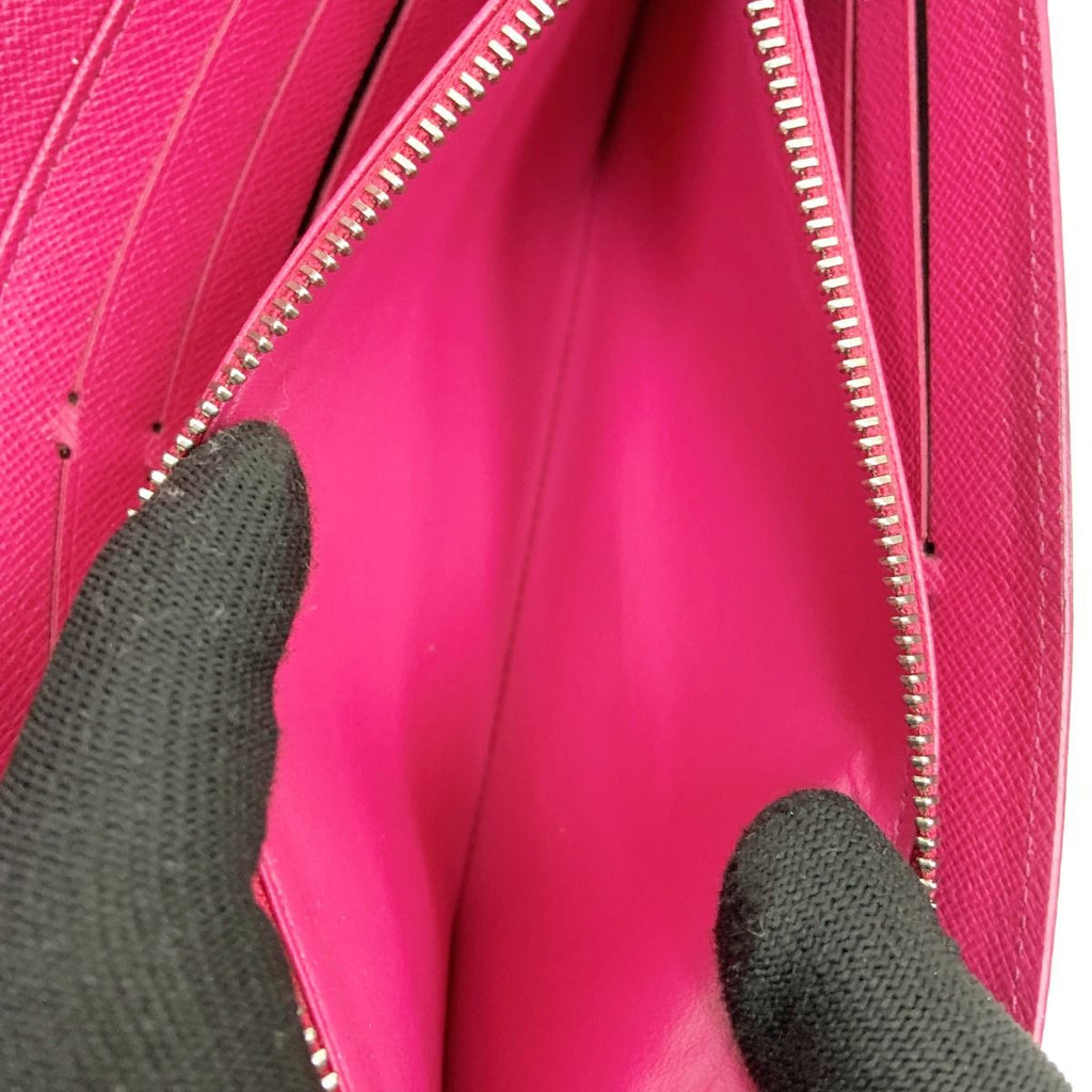 Louis Vuitton Epi Portefeuille Sarah Bifold Wallet Black Pink — view 8