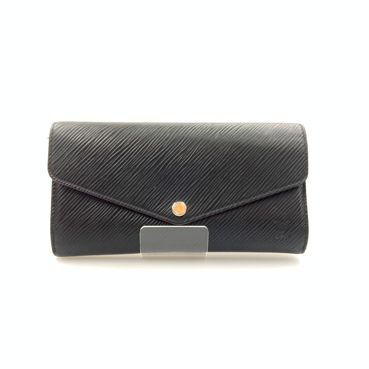 Louis Vuitton Epi Portefeuille Sarah Bifold Wallet Black Pink