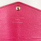 Louis Vuitton Epi Portefeuille Sarah Bifold Wallet Black Pink — view 6