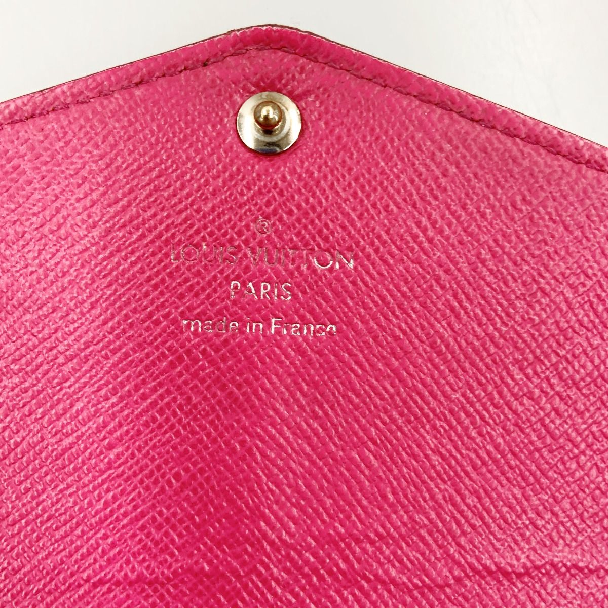 Louis Vuitton Epi Portefeuille Sarah Bifold Wallet Black Pink — view 6