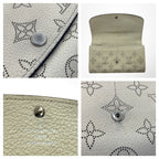 Louis Vuitton Mahina Hina Portefeuille Iris Bifold Wallet Ivory — view 5