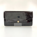 Louis Vuitton Monogram Vernis Portefeuille Sarah Bifold Wallet Purple