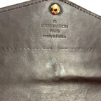 Louis Vuitton Monogram Vernis Portefeuille Sarah Bifold Wallet Purple — view 8