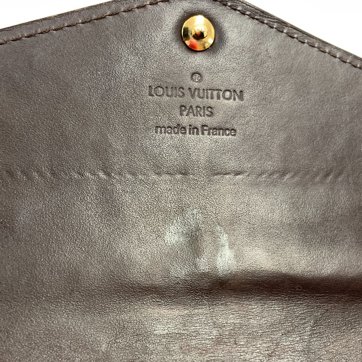 Louis Vuitton Monogram Vernis Portefeuille Sarah Bifold Wallet Purple — view 8