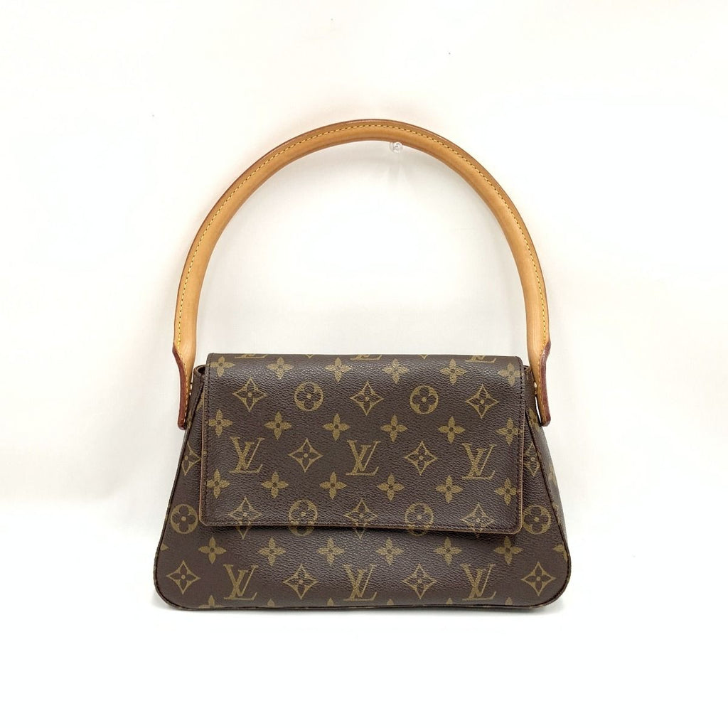 Louis Vuitton Monogram Mini Looping Bag Brown