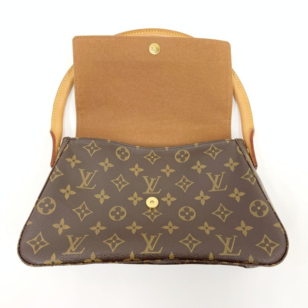 Louis Vuitton Monogram Mini Looping Bag Brown — view 6