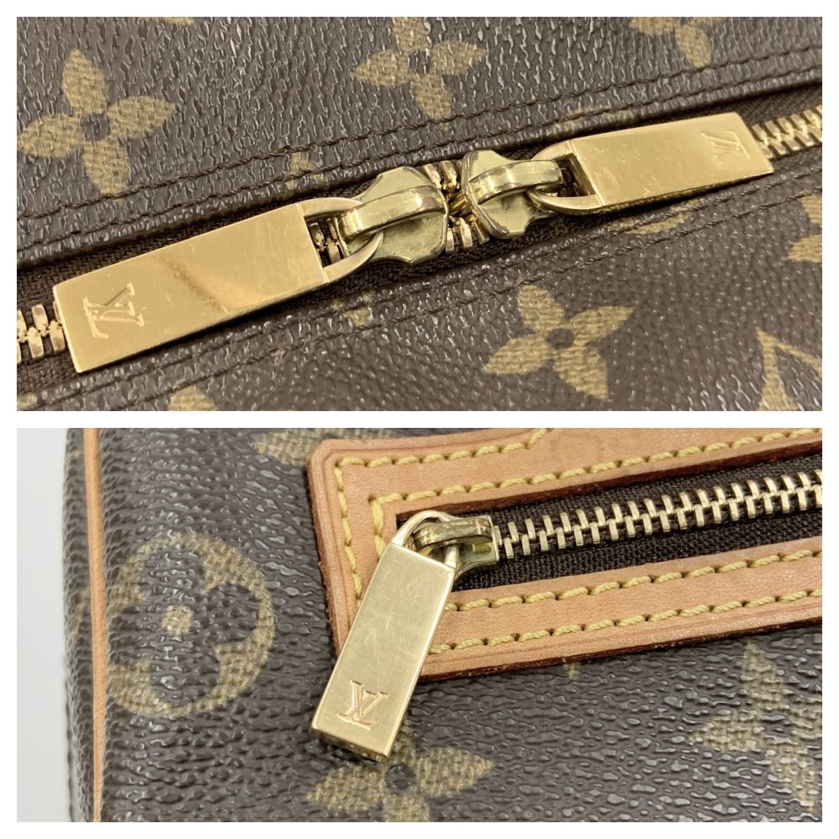 Louis Vuitton Monogram Cite MM Shoulder Bag Brown — view 6