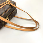 Louis Vuitton Monogram Cite MM Shoulder Bag Brown — view 3