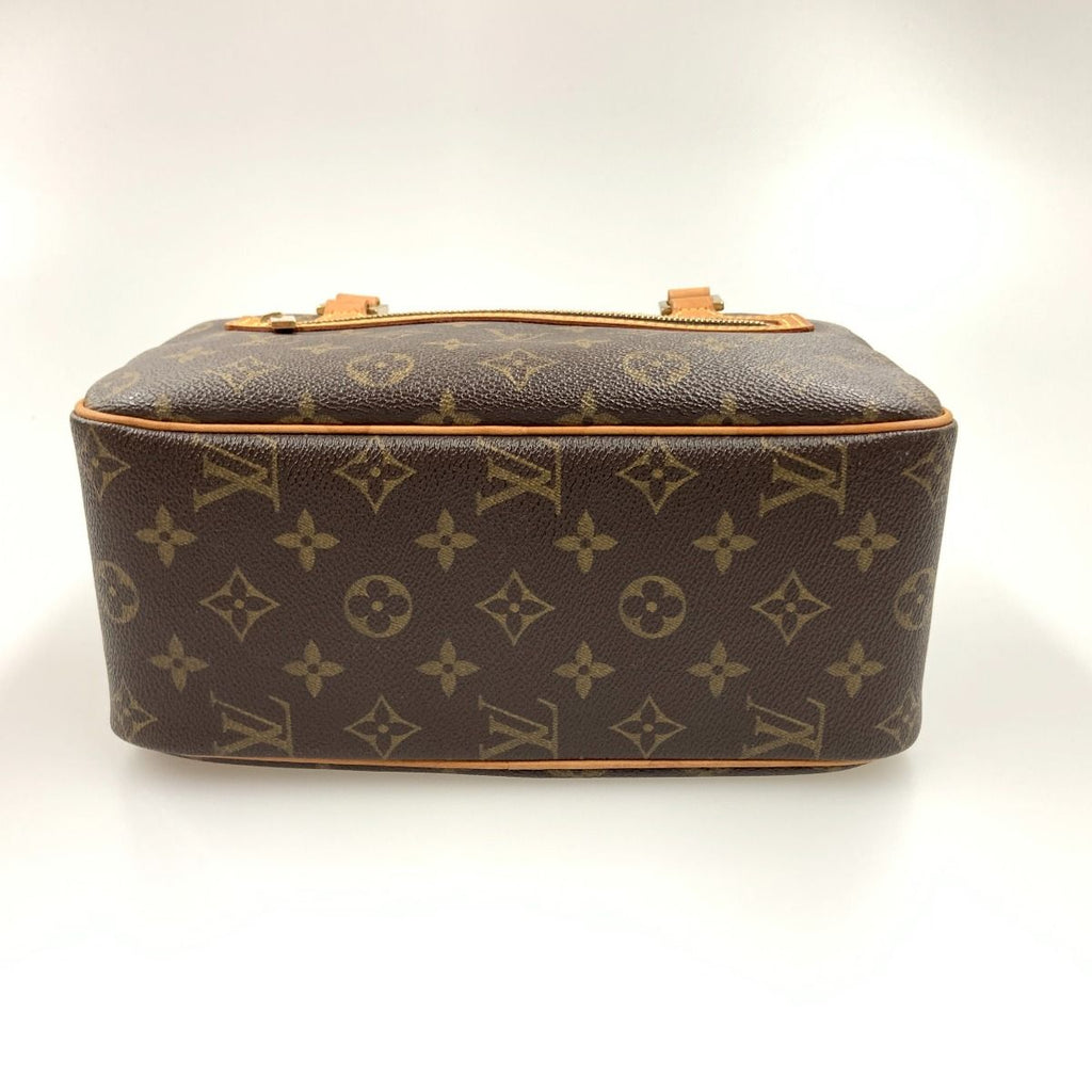 Louis Vuitton Monogram Cite MM Shoulder Bag Brown — view 4