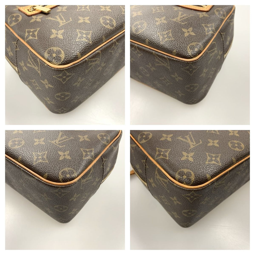 Louis Vuitton Monogram Cite MM Shoulder Bag Brown — view 5