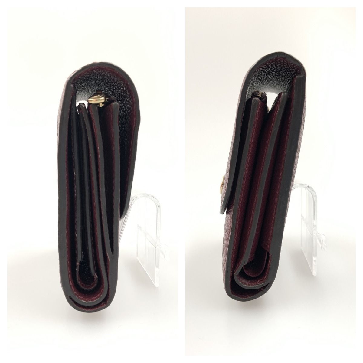 Louis Vuitton Empreinte Portefeuille Marine Trifold Wallet Wine — view 4