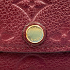 Louis Vuitton Empreinte Portefeuille Marine Trifold Wallet Wine — view 3