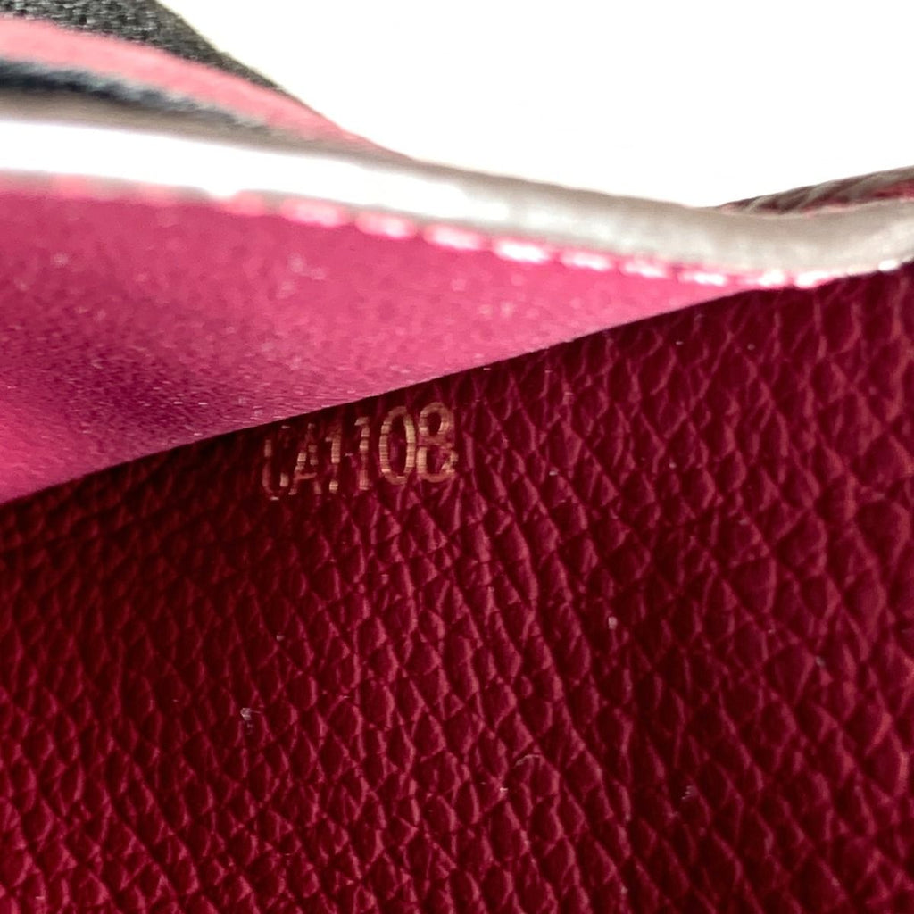 Louis Vuitton Empreinte Portefeuille Marine Trifold Wallet Wine — view 8
