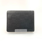 Louis Vuitton Damier Infini Portefeuille Multiple Bifold Short Billfold Black — view 2