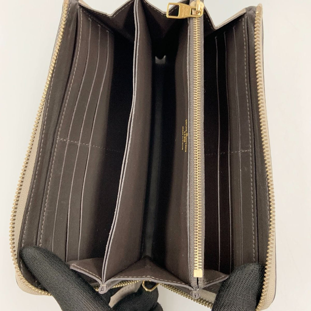 Louis Vuitton Portefeuille Comet L-shaped Zipper Wallet Beige — view 5