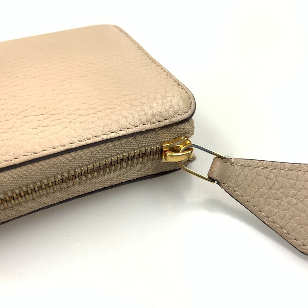 Louis Vuitton Portefeuille Comet L-shaped Zipper Wallet Beige — view 4
