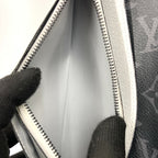 Louis Vuitton Epi Portefeuille Brazza Bifold Wallet Navy — view 8