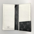 Louis Vuitton Epi Portefeuille Brazza Bifold Wallet Navy — view 5
