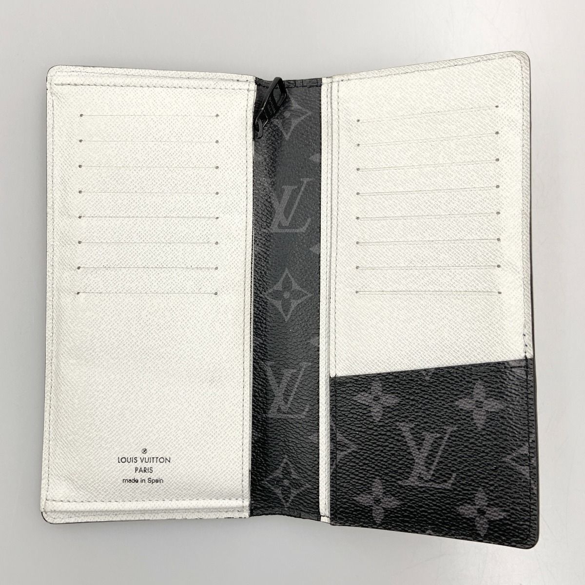 Louis Vuitton Epi Portefeuille Brazza Bifold Wallet Navy — view 5