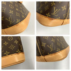 Louis Vuitton Monogram Alma Handbag Brown — view 5