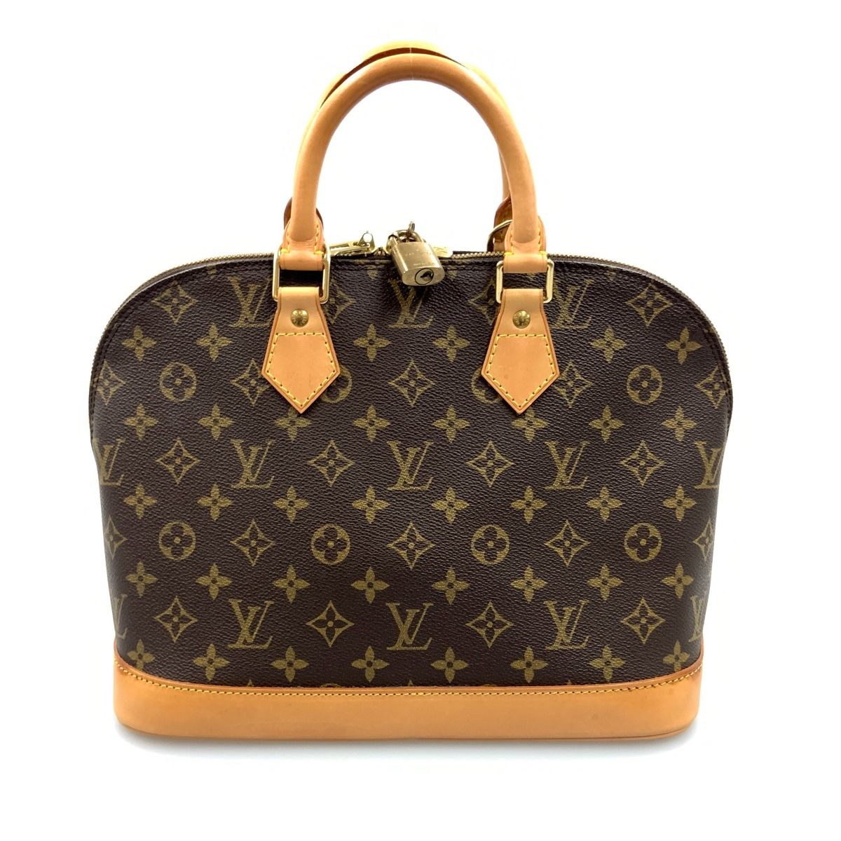 Louis Vuitton Monogram Alma Handbag Brown — view 2