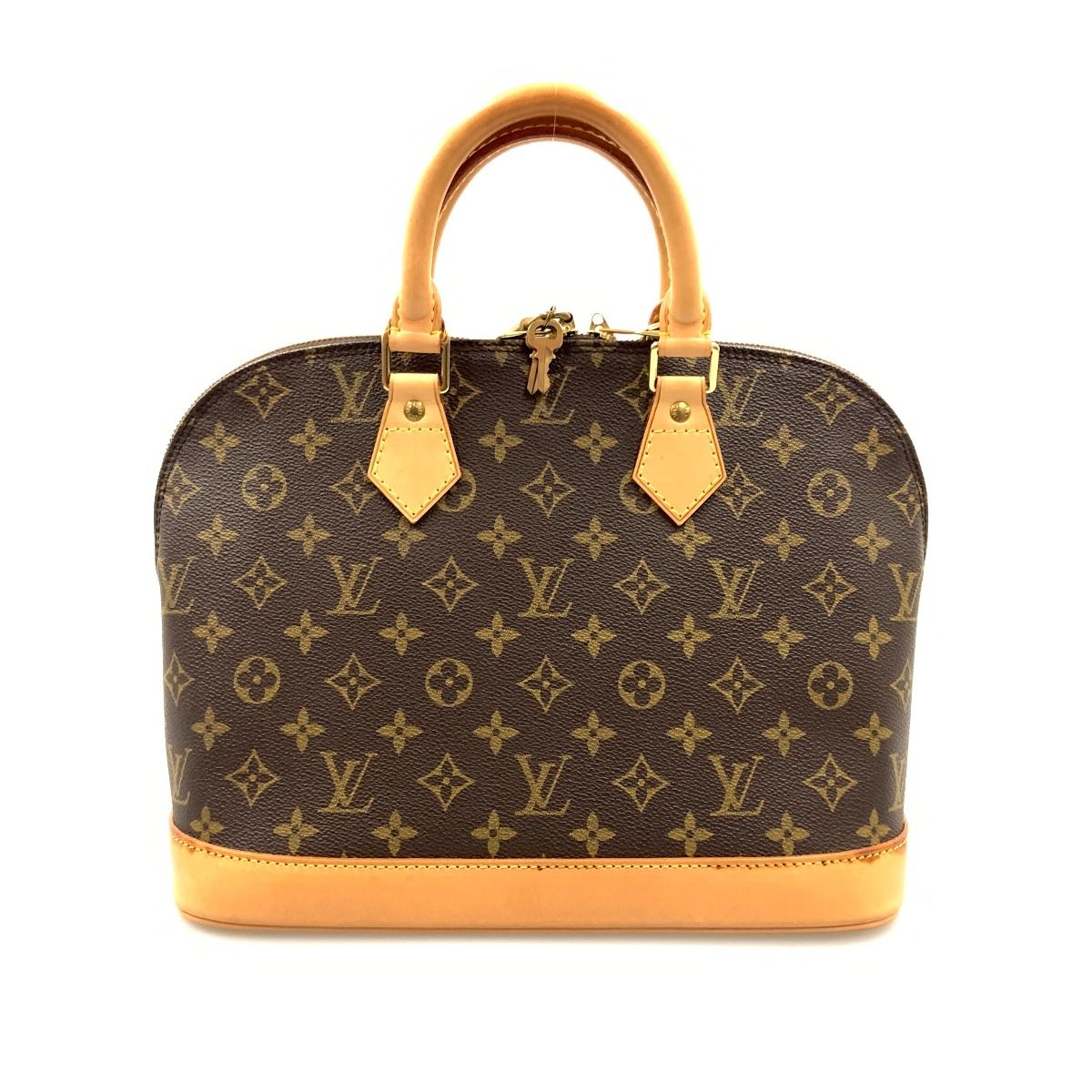 Louis Vuitton Monogram Alma Handbag Brown