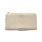 Louis Vuitton Taurillon Portefeuille Comet L Zipper Wallet Ivory
