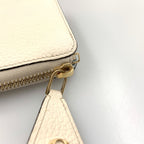 Louis Vuitton Taurillon Portefeuille Comet L Zipper Wallet Ivory — view 3
