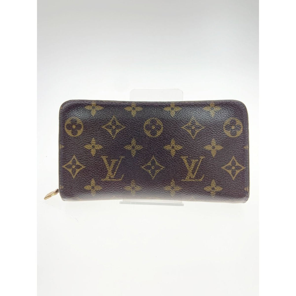 Louis Vuitton Monogram Porto Monnaie Zip Around Wallet Brown — view 2